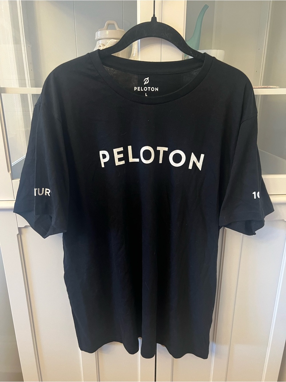 Peloton Century Ride black tshirt Size Large